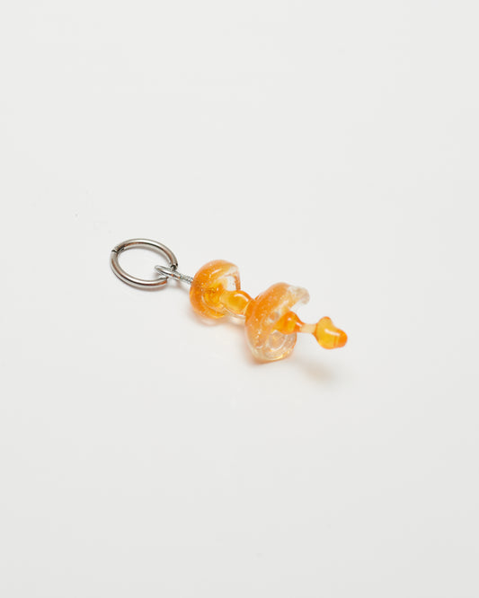 Jelly Fish Earrings - Orange