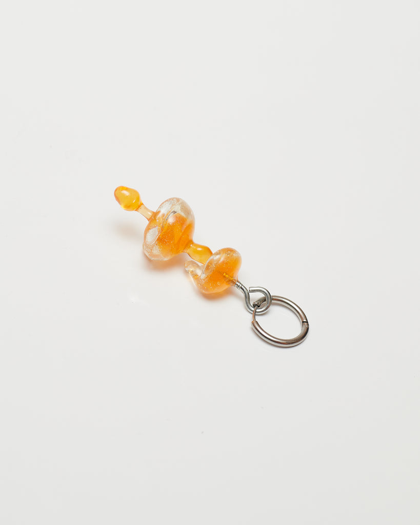 Jelly Fish Earrings - Orange