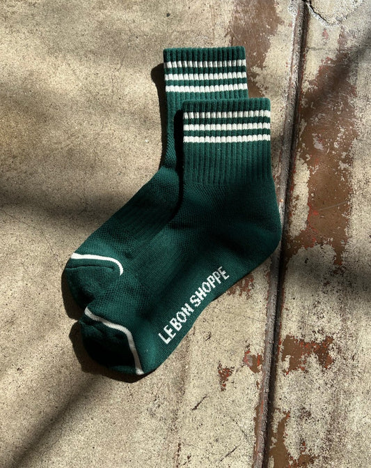 Girlfriend Socks -  Hunter Green