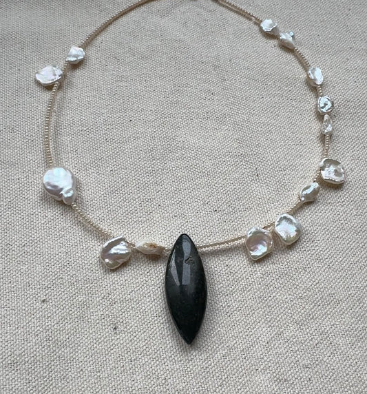 Choker Necklace - Ovoid