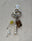 Key & Bag Charm - Chartreuse & Brown