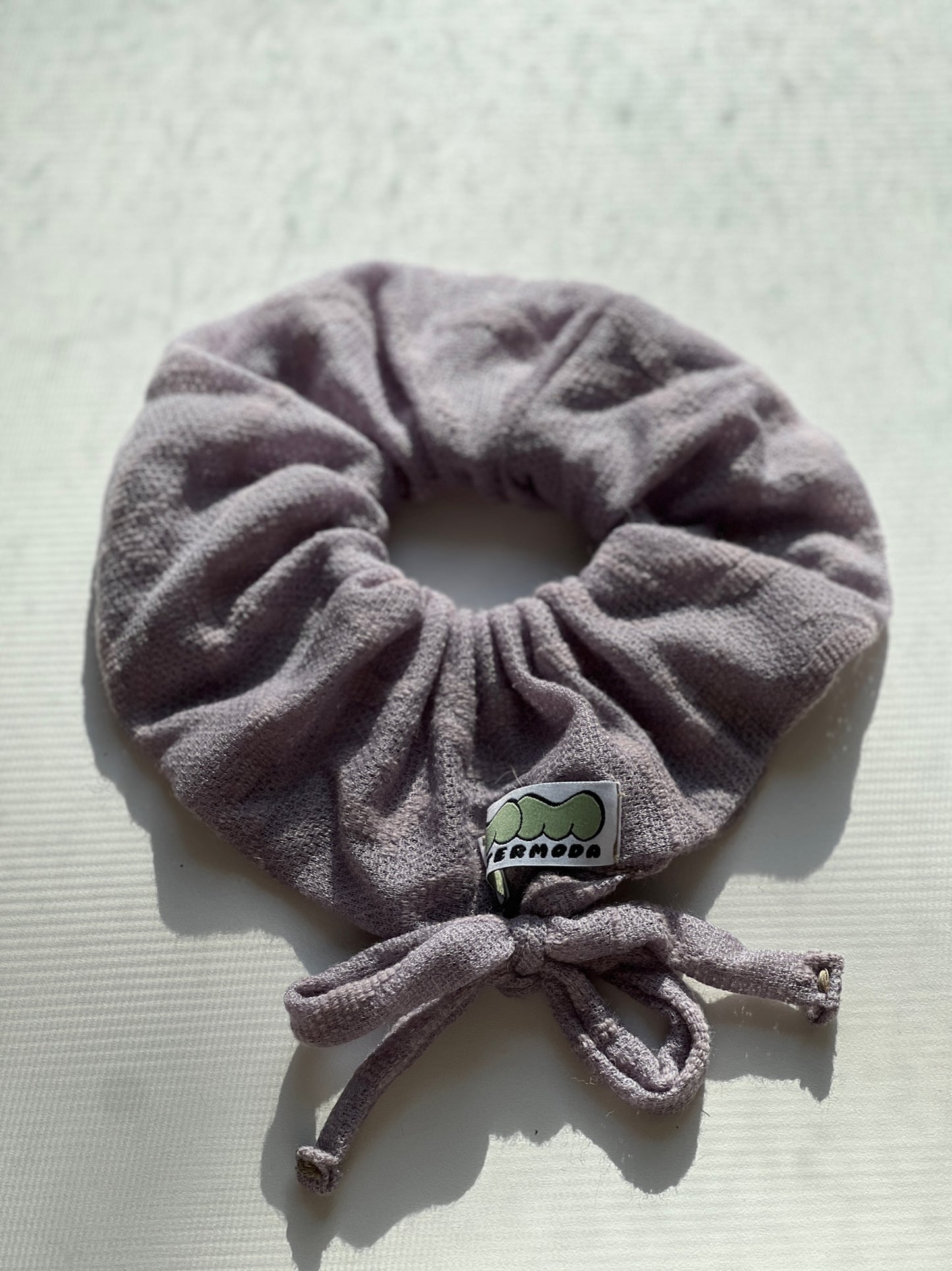 Bow Scrunchy – Lilac