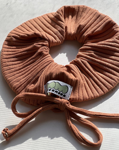 Bow Scrunchy – Terracotta