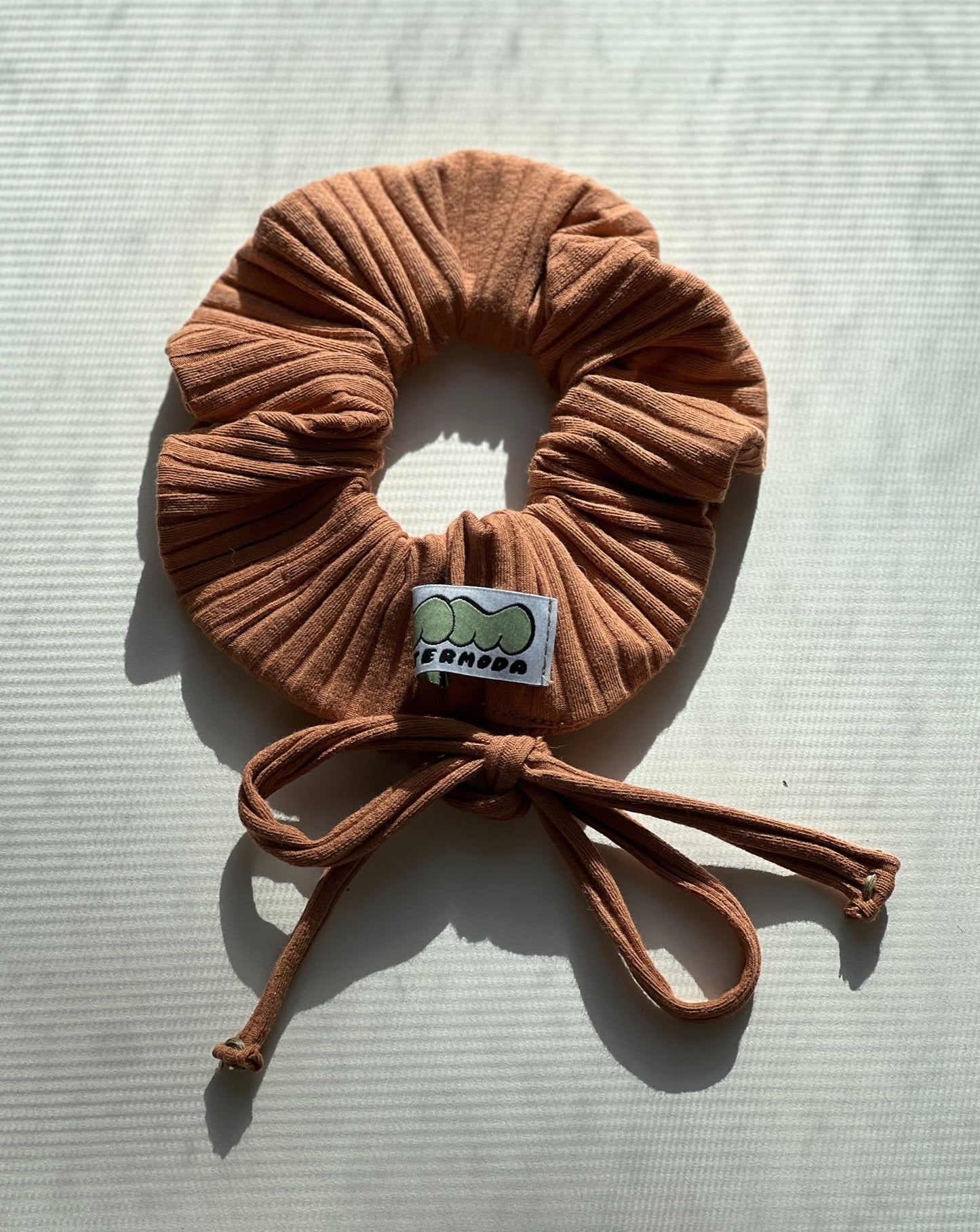 Bow Scrunchy – Terracotta