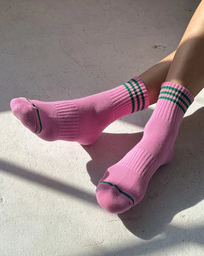 Girlfriend Socks -  Rose Pink