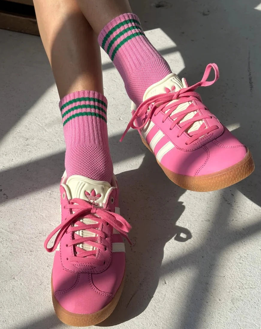 Girlfriend Socks -  Rose Pink