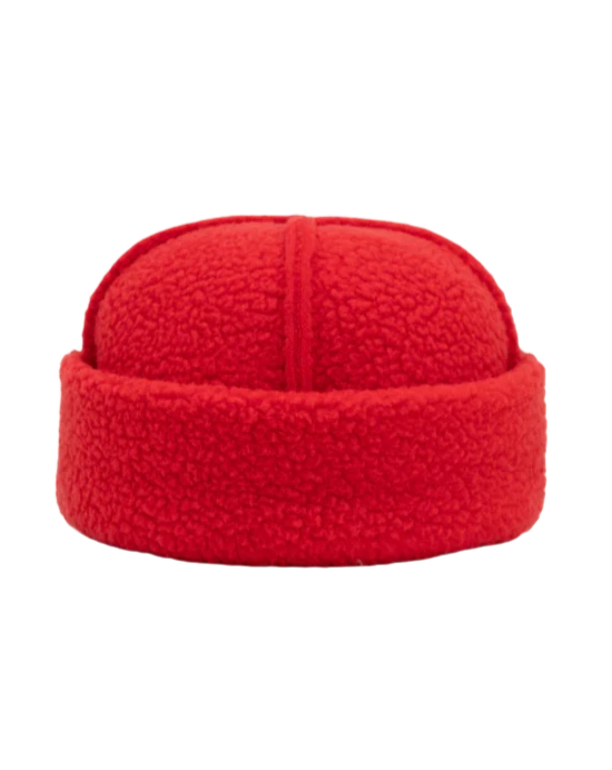 LLOYD Fleece toque with expose seams and cuffed brim