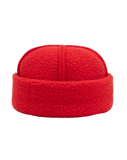 LLOYD Fleece toque with expose seams and cuffed brim