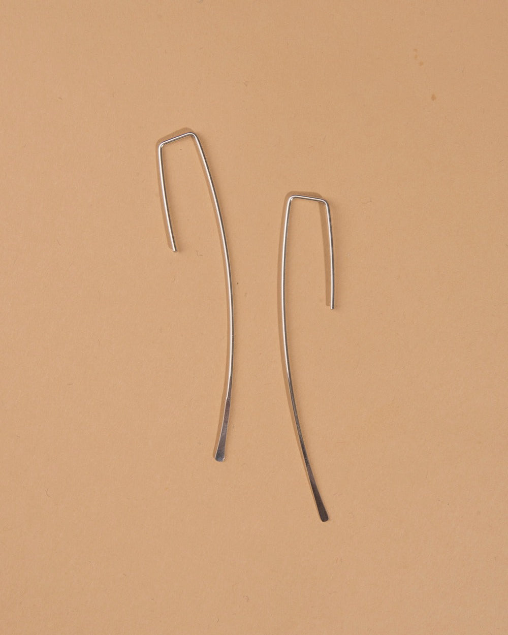 Large Hook Earrings – Sterling Silver