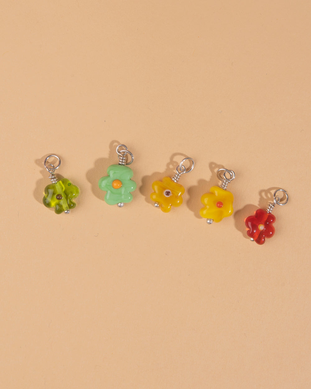 Flower Charm – Seafoam Green