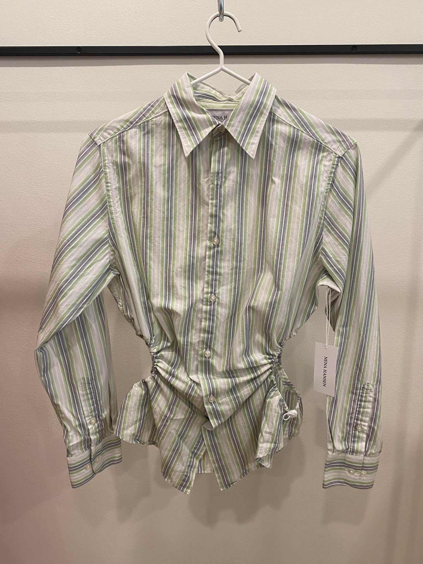 Bungee Shirt - Green Stripe