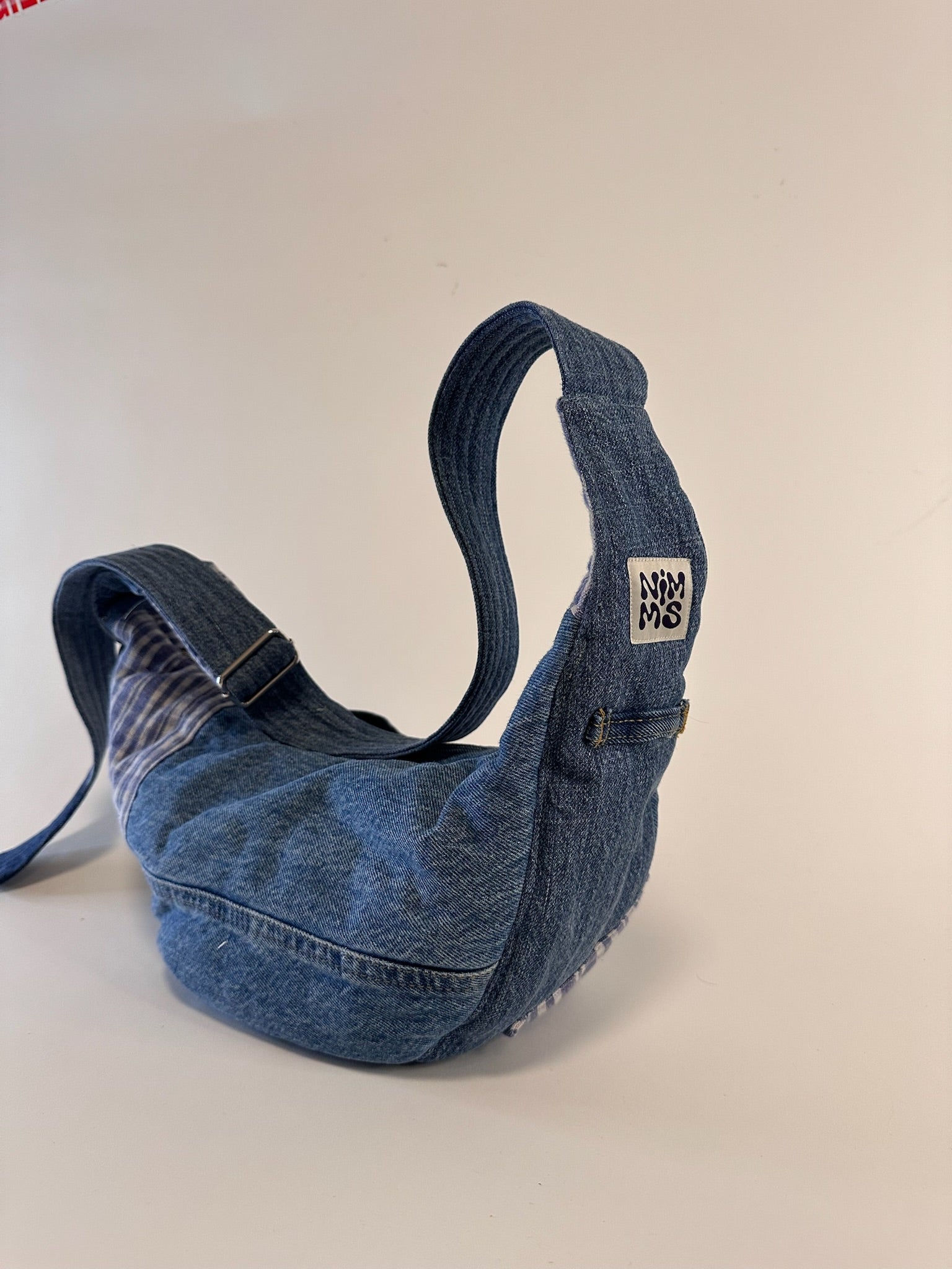 Denim Patch Bag