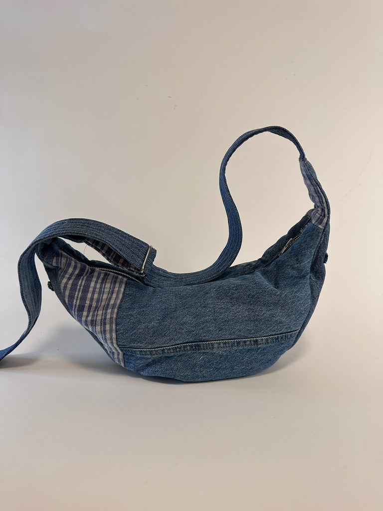 Denim Patch Bag