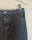 Slit Front Maxi Jean Skirt - Black