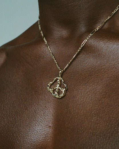 Peace Pendant – Gold Plated