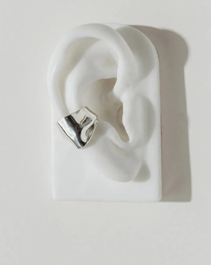 Pleat Ear Cuff