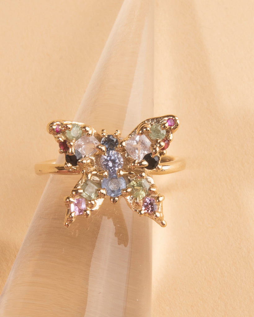 Butterfly Ring – 14k Gold