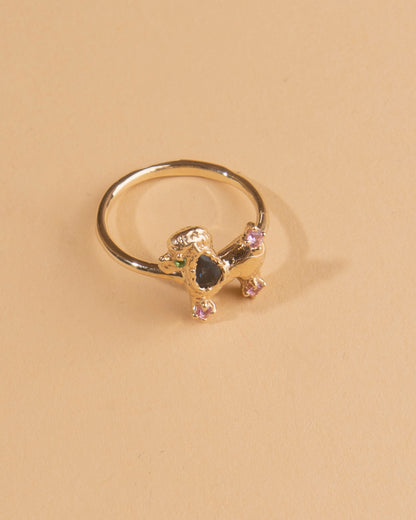 Poodle Ring – 10k Gold