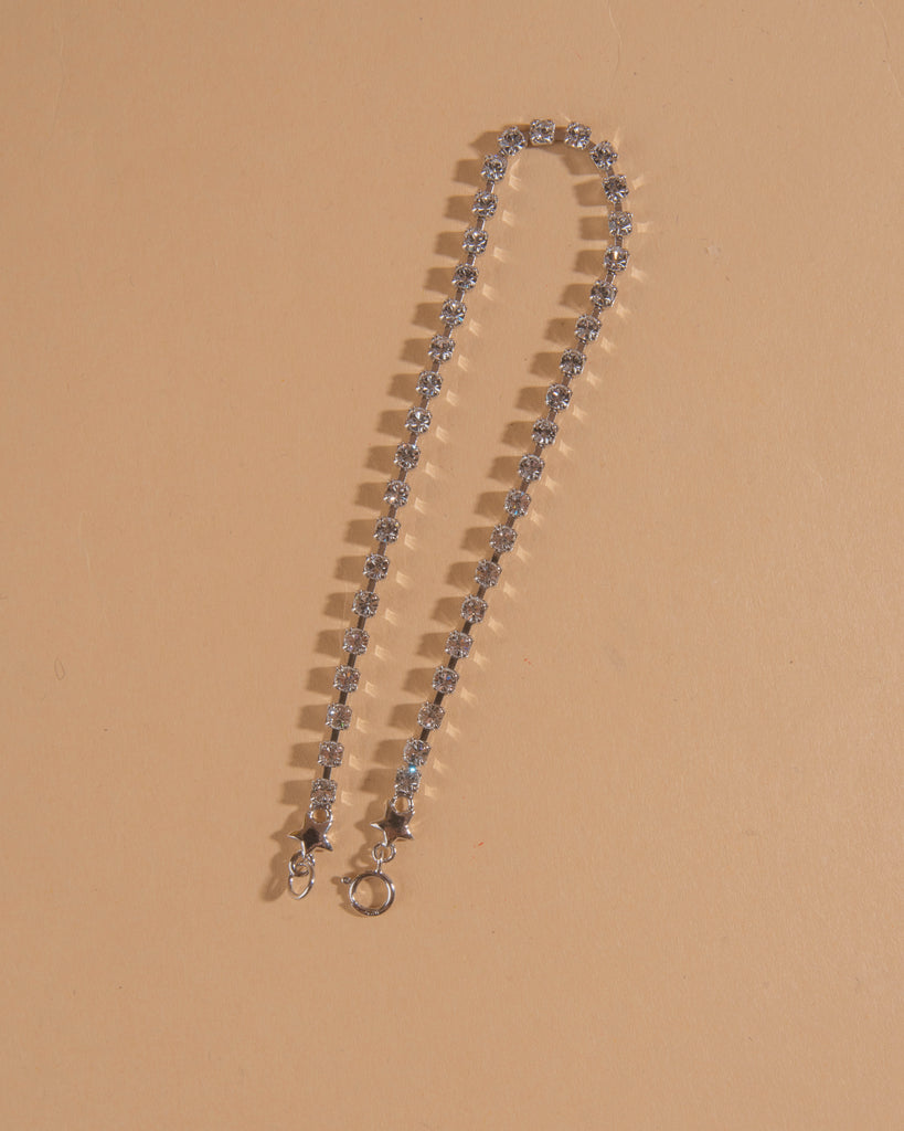 Crystal Bracelet – White Bronze