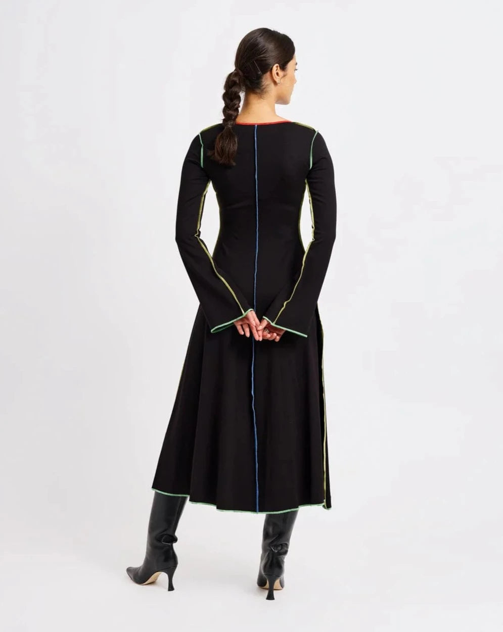 Eliza Faulkner Cora Trapeze Dress - Black (Online Exclusive)