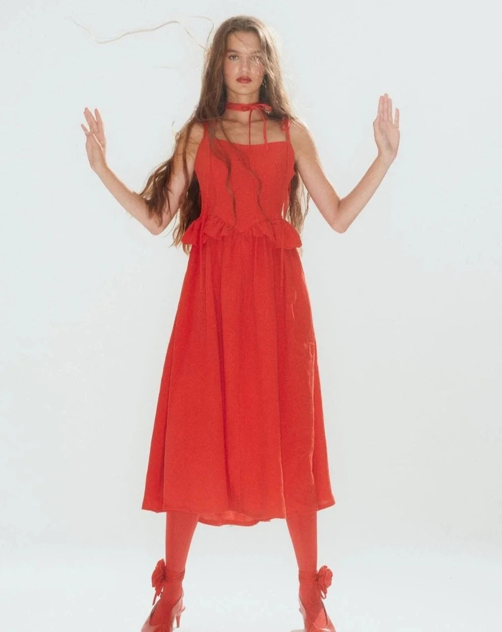 Tessa Dress - Red