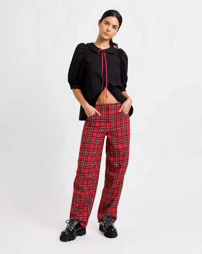 Sam Pant – Red Plaid