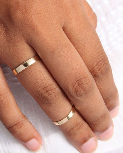 Tomboy Midi Knuckle Ring - Gold