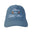 Blue Denim Ball Cap with "Diverse in a global world" embroidered text and orange stars