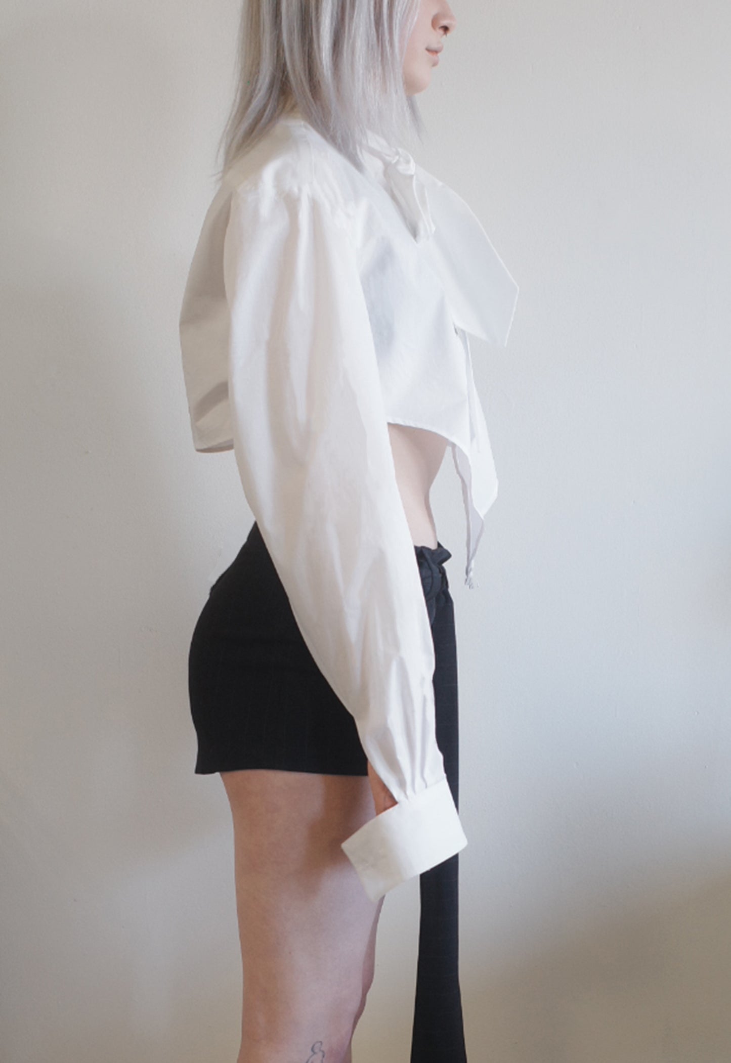 Rose Dress Shirt - White