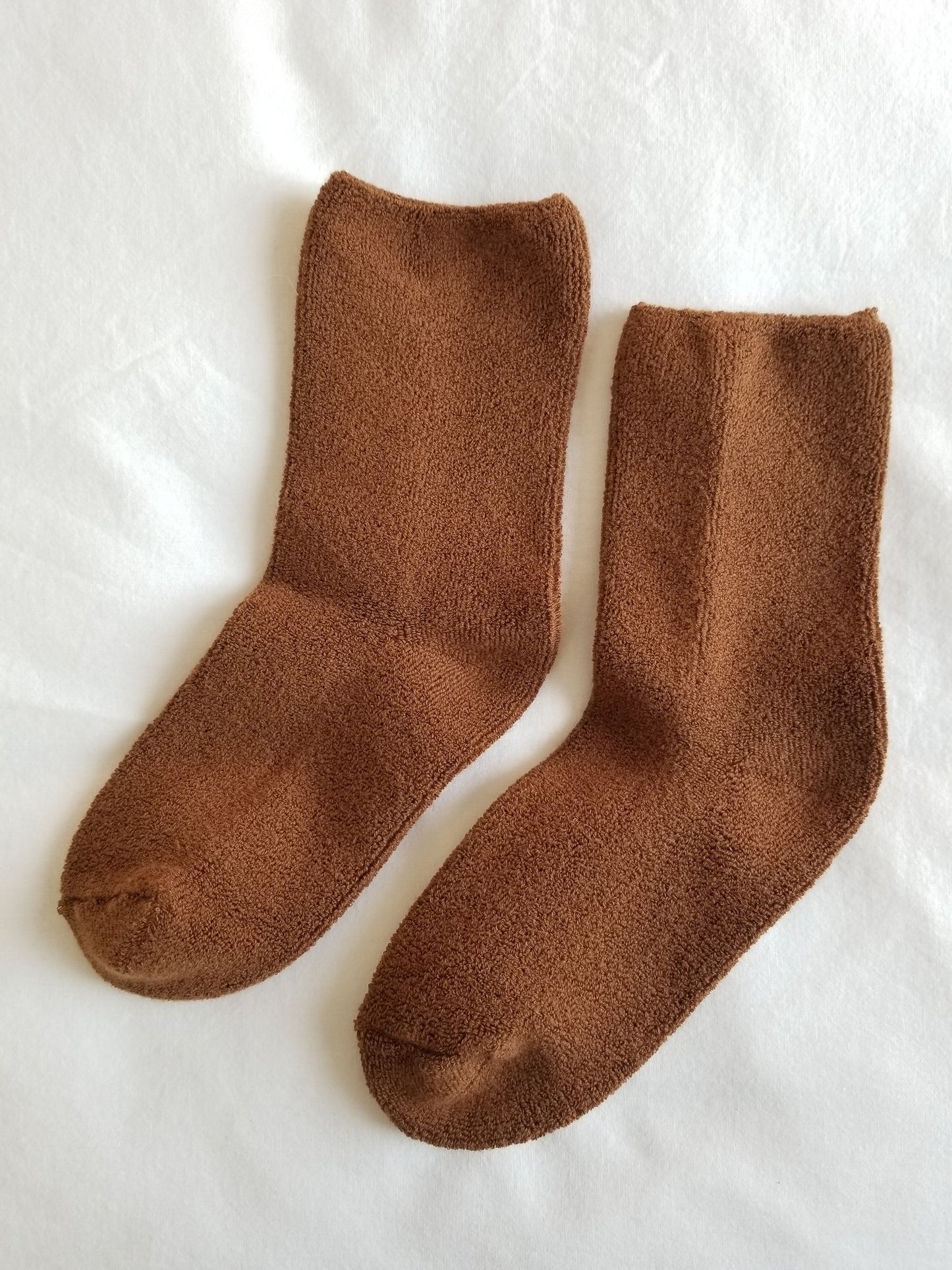 Le Bon Shoppe Cloud Sock in Sepia available at Ease Toronto