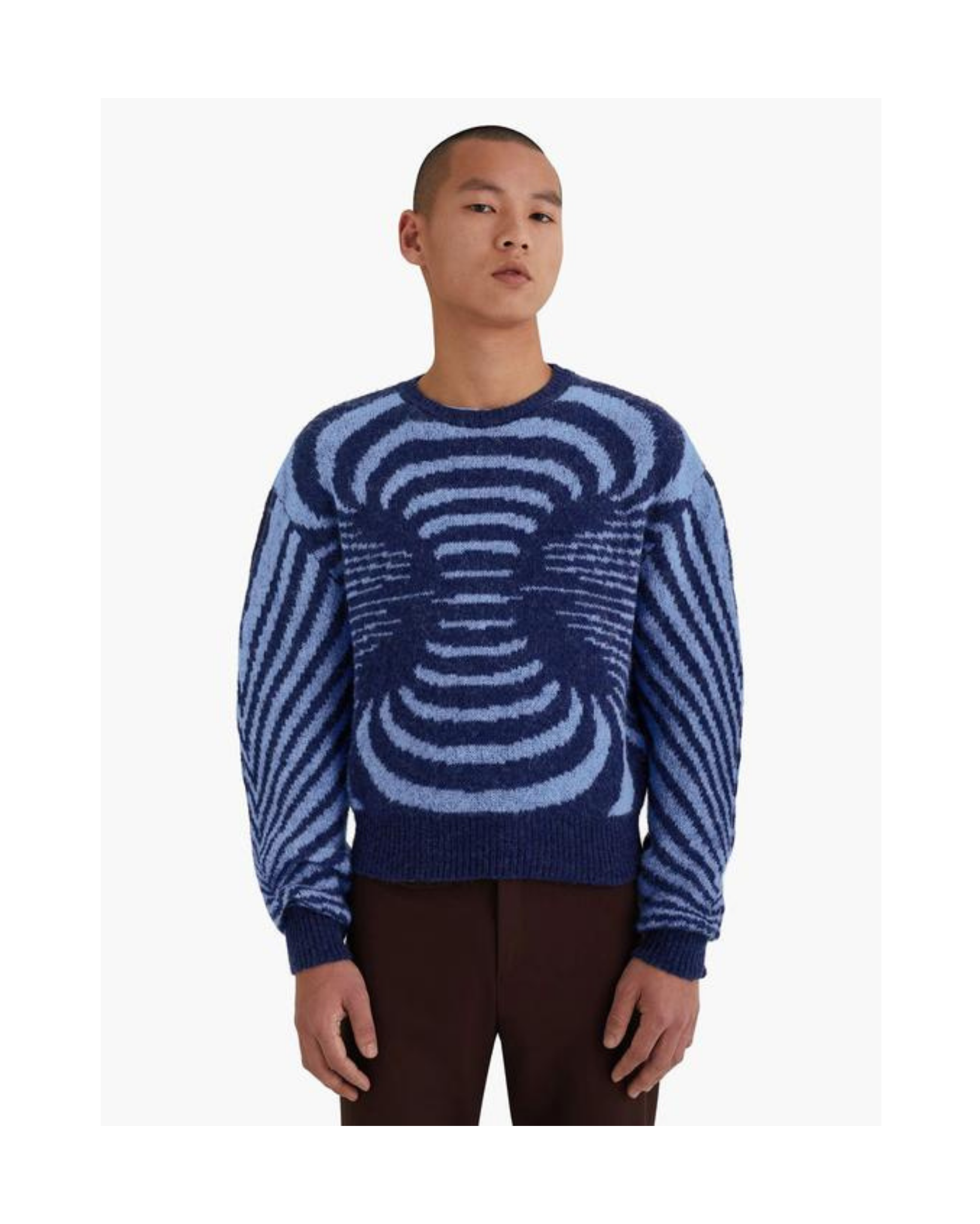 Matrix Sweater - Navy