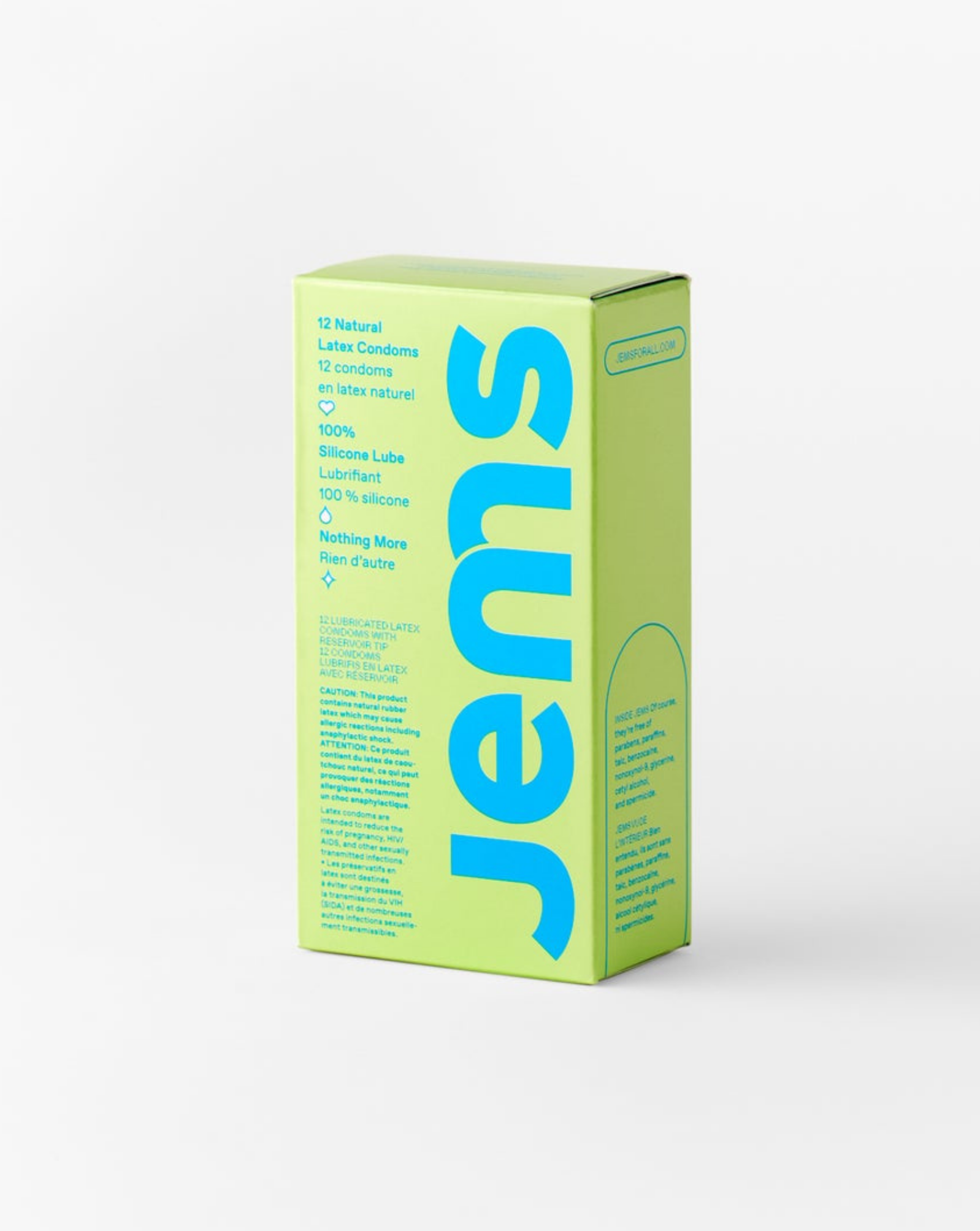 Jems latex condoms available at Ease Toronto