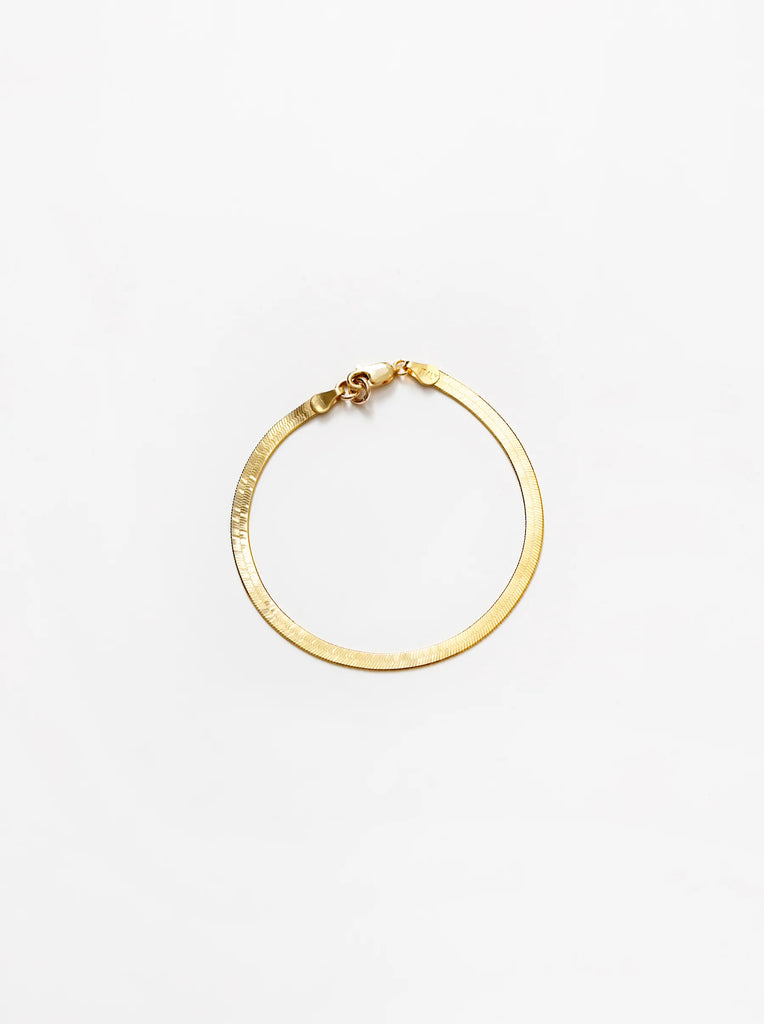 Herringbone Bracelet – Gold