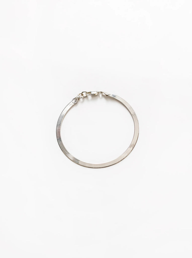 Herringbone Bracelet – Silver