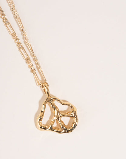 Peace Pendant – Gold Plated