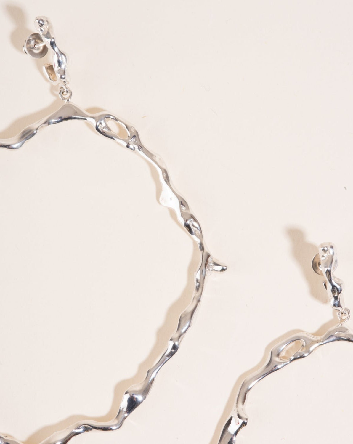 Big Drip Drops – Sterling Silver