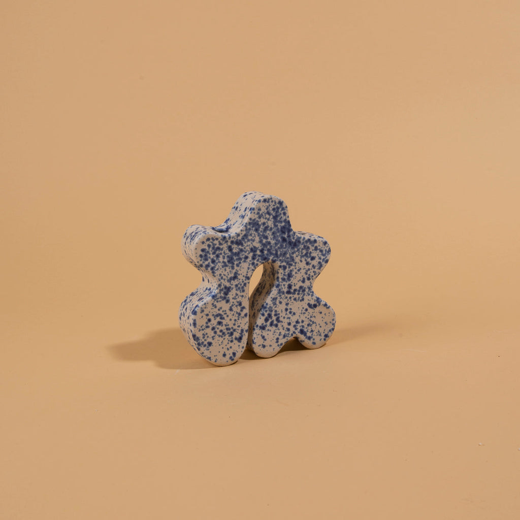 Speckled Blue Bud Vase – Tabitha