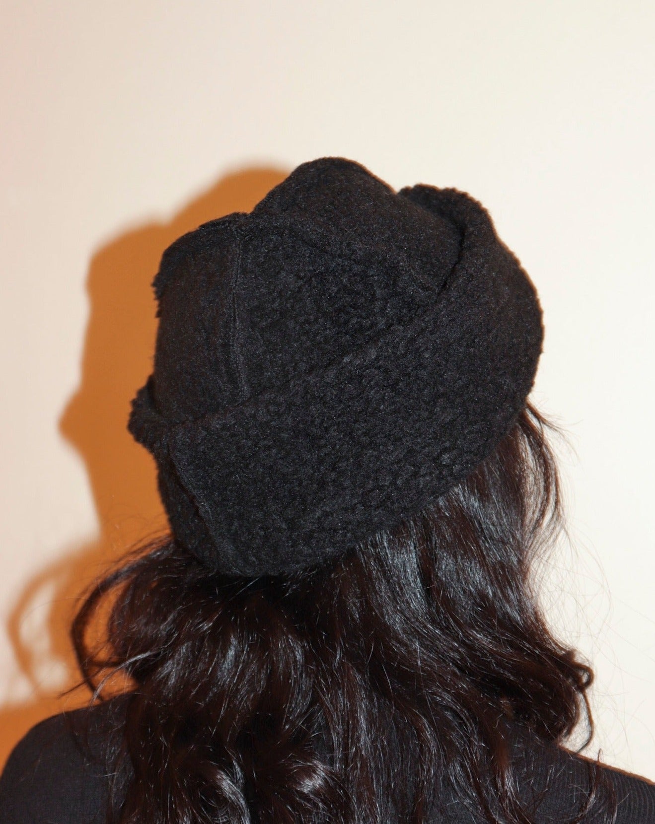 Fleece Toque - Black Sherpa