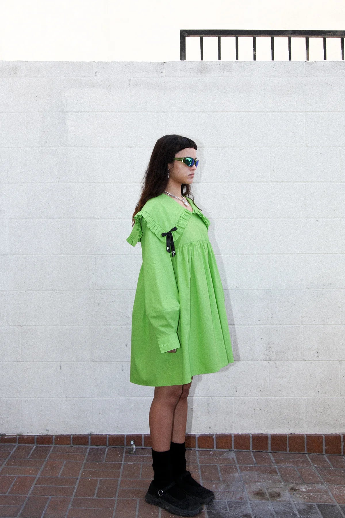 Mini Sailor Dress – Celery