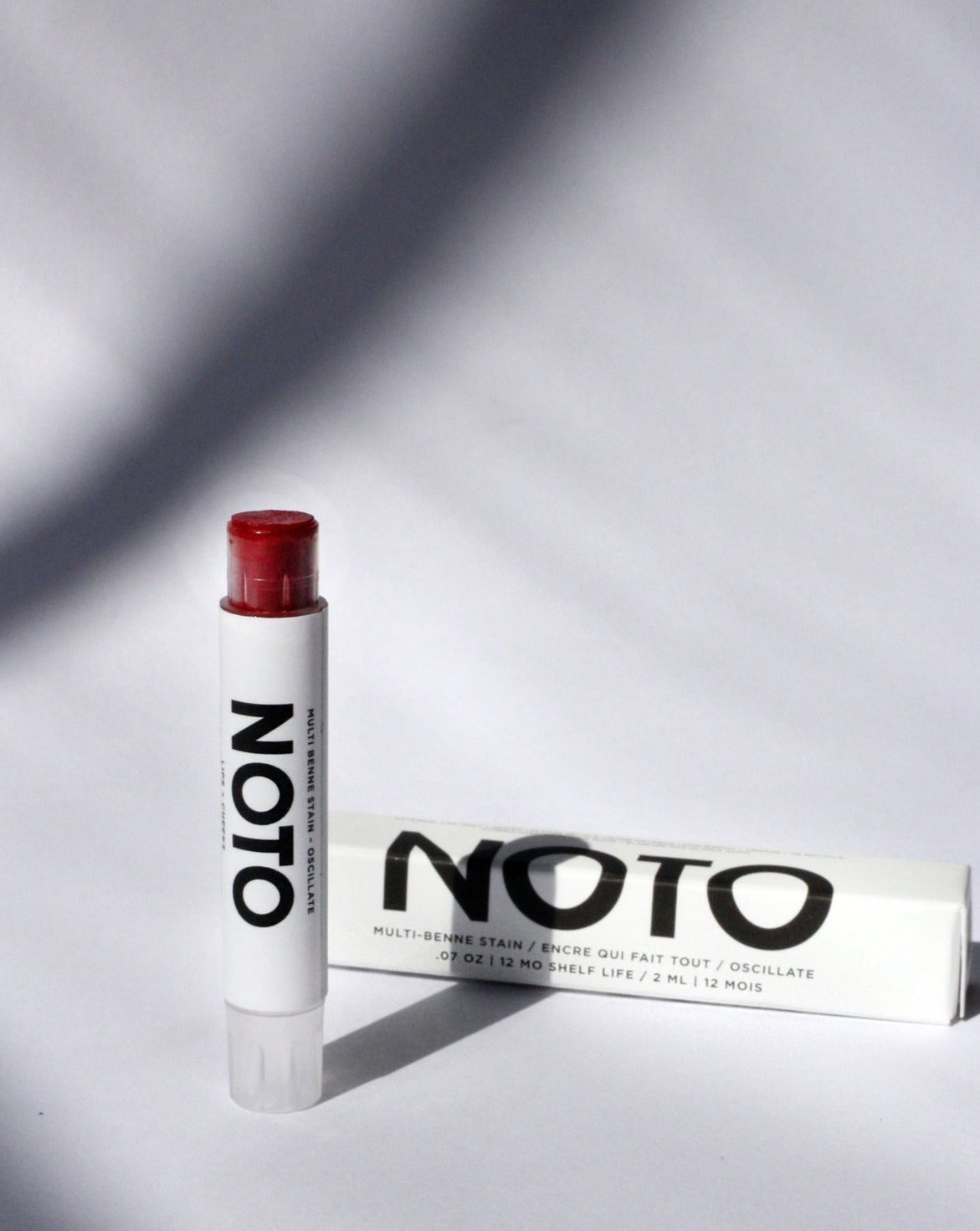 NOTO Multi-Benne Stain Stick in Oscillate. Available at EASE Toronto. 