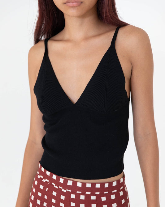 Harlow Tank Top - Black