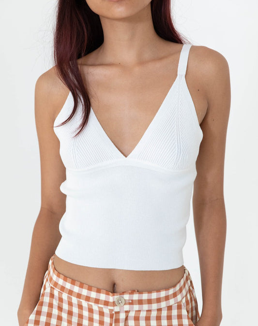 Harlow Tank Top - Dove