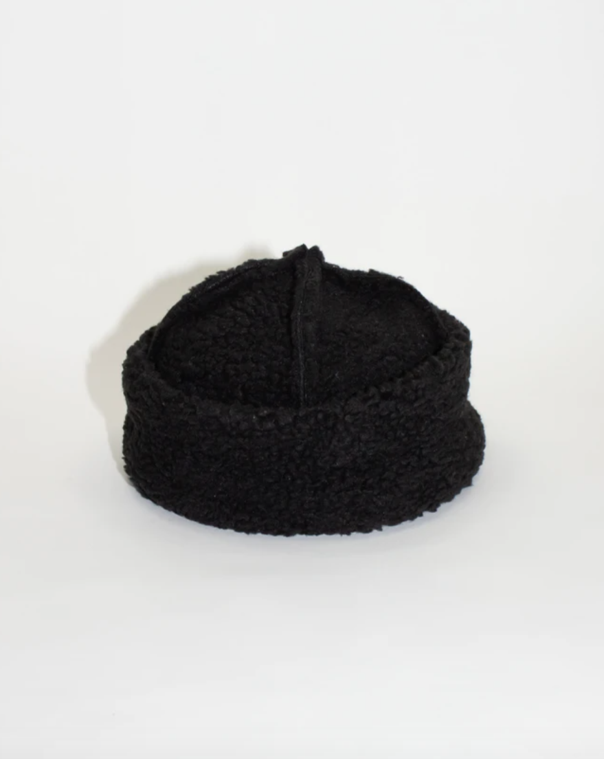 Fleece Toque - Black Sherpa