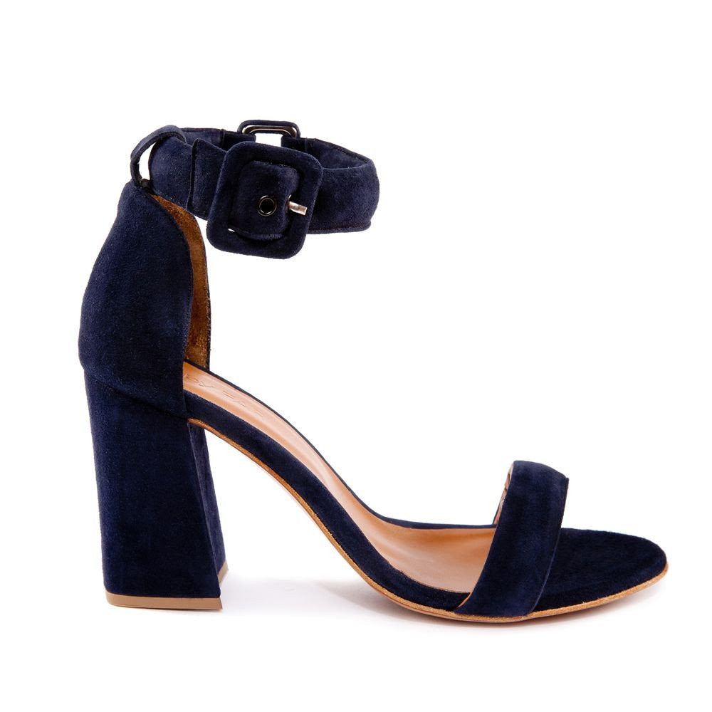 Lady of the Evening Sandal - Navy