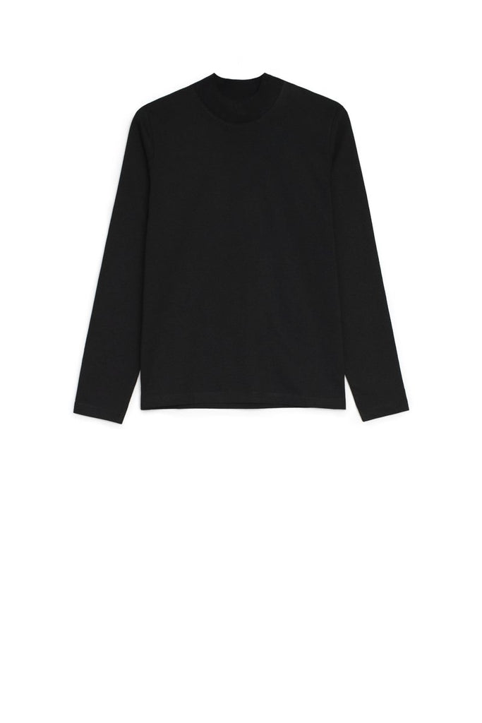 Kowtow High Neck Top in Black. Available at EASE Toronto.