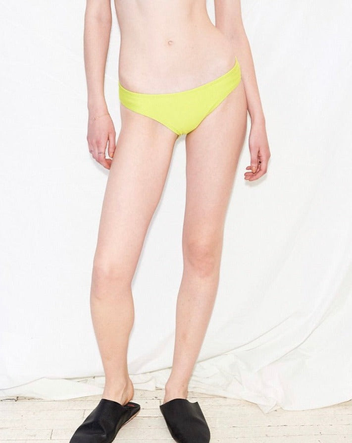 Low-Rise Bikini Bottom - Citron