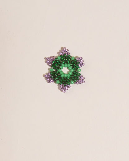 Yash Fortuna Charm – Green + Purple