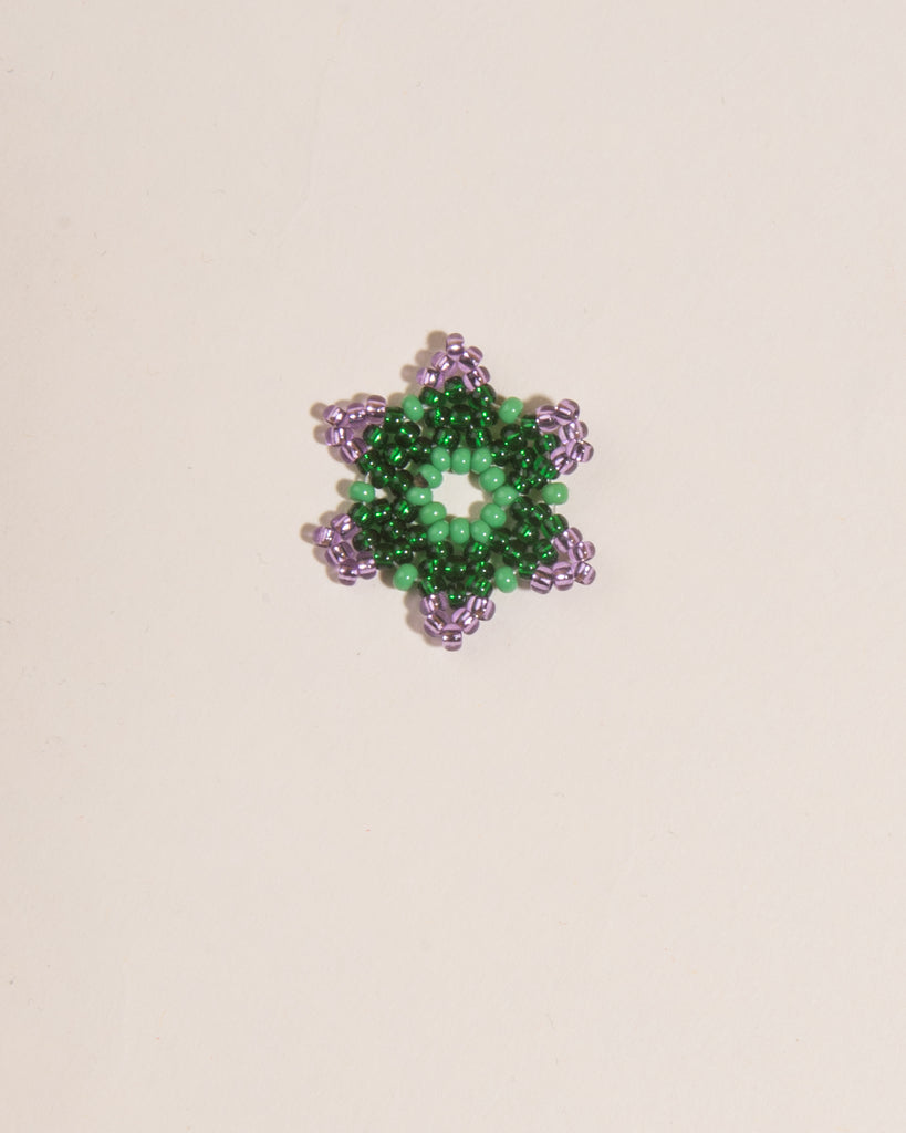 Yash Fortuna Charm – Green + Purple
