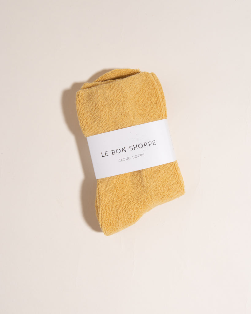 Le Bon Shoppe Cloud Sock in Honey available at Ease Toronto