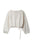 In Soft Focus Scrunch Sweatshirt in Ivory. Available at EASE Toronto.